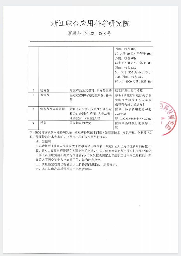产品质量鉴定收费规定(图2)